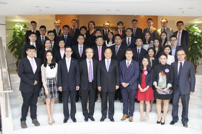 陈冬出席第23期香港青年菁英国情研习班学员见面会