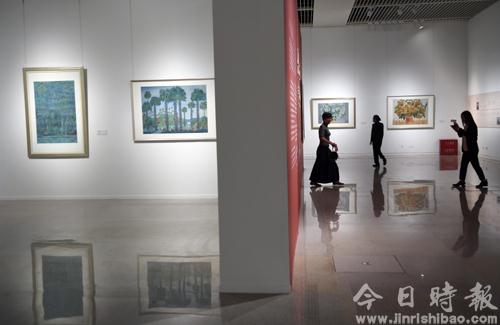 国博举办纪念祝大年百岁诞辰艺术展